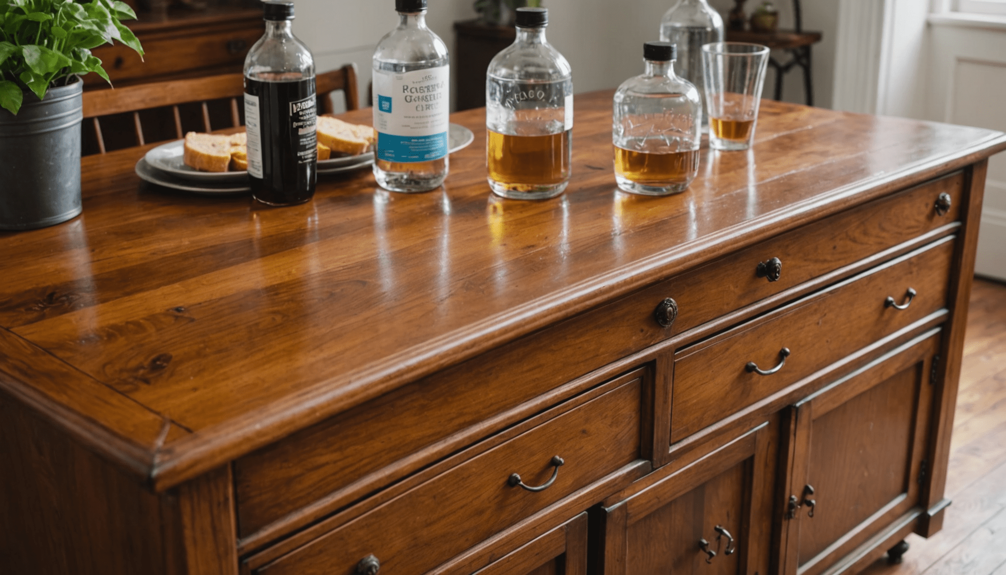 apprenez à nettoyer vos meubles en bois verni de manière efficace et naturelle avec notre guide sur l'utilisation du vinaigre. prolongez la vie de vos meubles tout en préservant leur éclat.