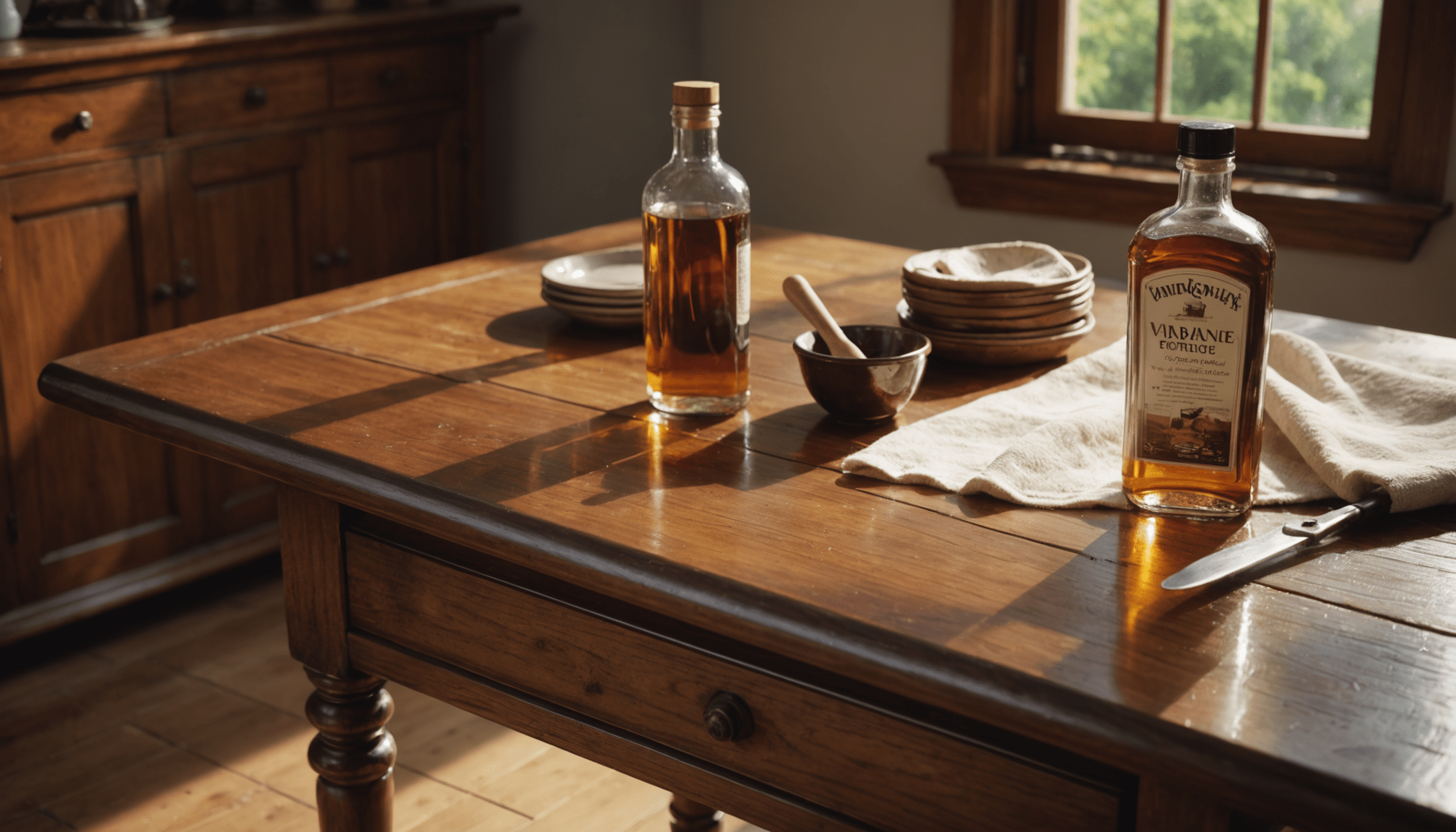 apprenez les meilleures techniques pour nettoyer facilement vos meubles en bois vernis avec du vinaigre. découvrez des astuces pratiques pour préserver l'éclat de votre mobilier tout en utilisant des produits naturels et économiques.