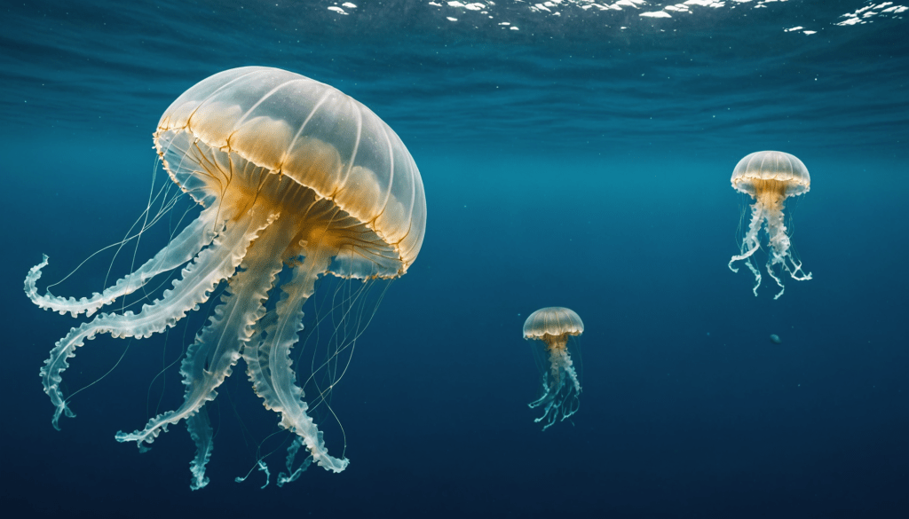découvrez la méduse fantôme de méditerranée, une créature fascinante mais menacante. explorez les enjeux écologiques et les dangers qu'elle pose pour l'environnement et la santé humaine. informez-vous pour mieux comprendre cette espèce intrigante.