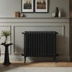 Le retour du vintage : intégrer un radiateur en fonte dans une déco moderne