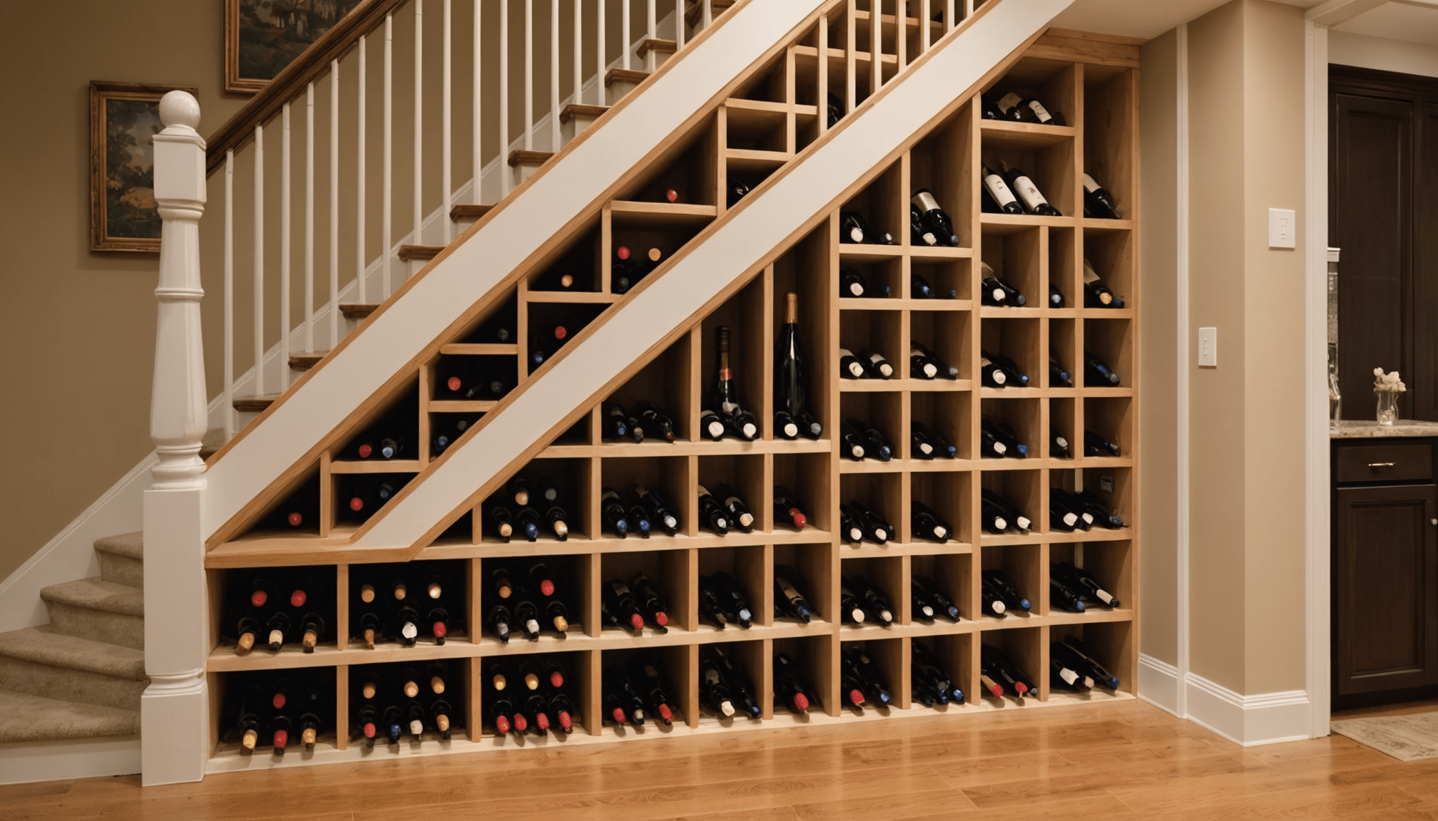 découvrez comment transformer un espace sous l'escalier en une cave à vin idéale. nos conseils pratiques et astuces vous aideront à optimiser cet espace souvent sous-utilisé pour créer un environnement parfait pour conserver vos meilleures bouteilles.