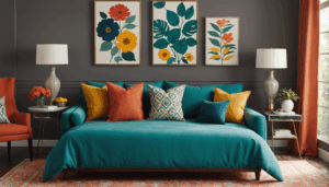 explorez comment les textiles aux couleurs vives et motifs dynamiques métamorphosent votre intérieur, apportant énergie, créativité et personnalité à chaque espace de votre maison.
