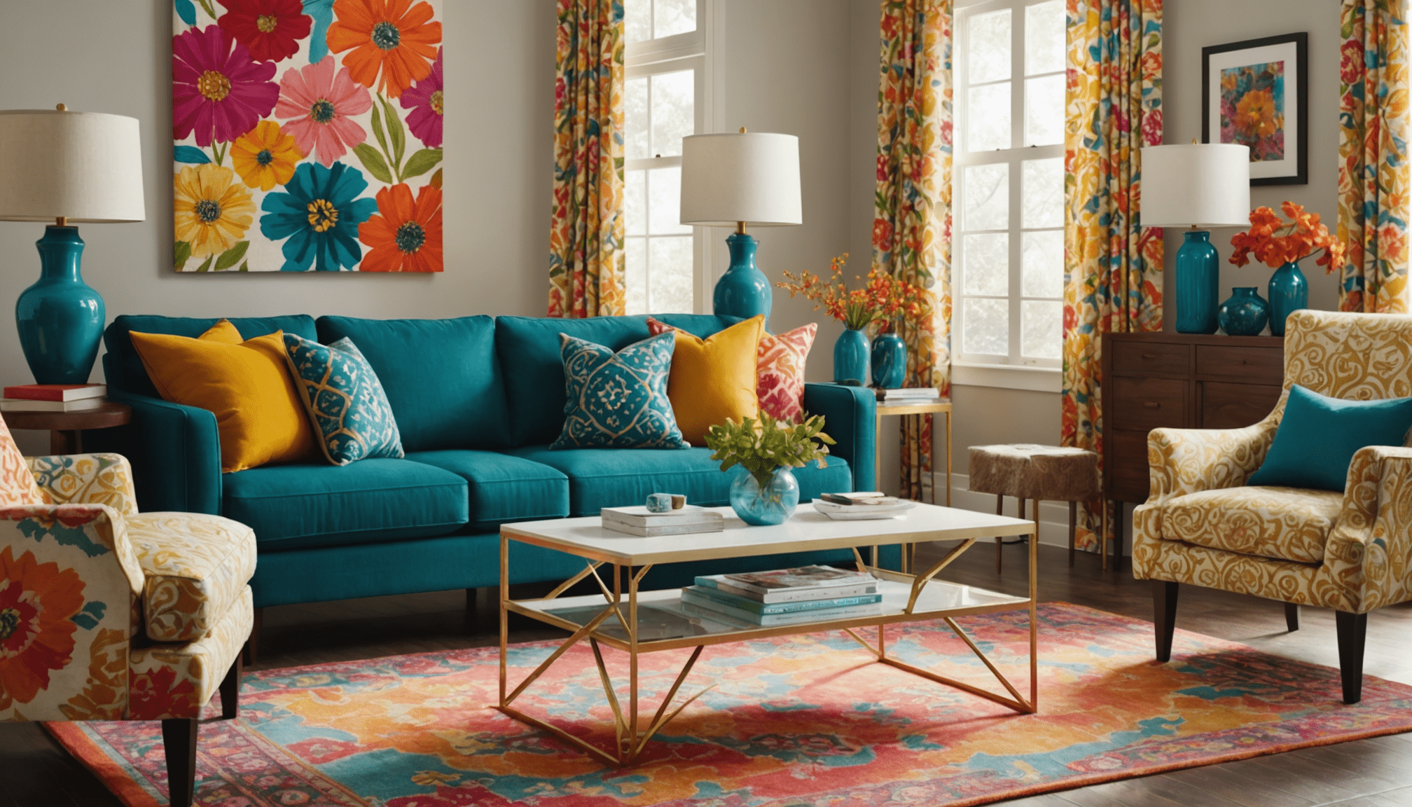 explorez comment des textiles aux couleurs éclatantes et motifs dynamiques métamorphosent votre intérieur en un espace unique, plein de vie et de créativité. inspirez-vous pour donner caractère et énergie à votre décoration !