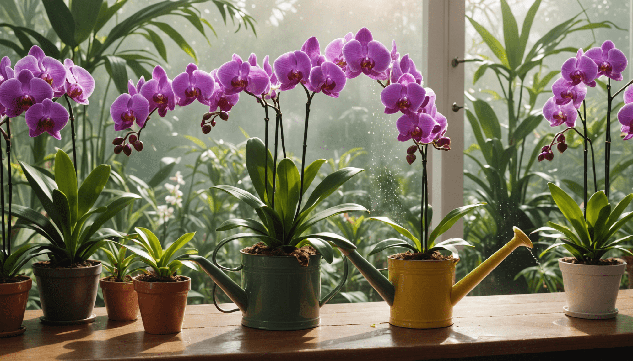 découvrez comment arroser efficacement vos orchidées en fleurs grâce à ce guide essentiel. conseils pratiques pour garder vos orchidées en bonne santé et prolonger leur floraison.