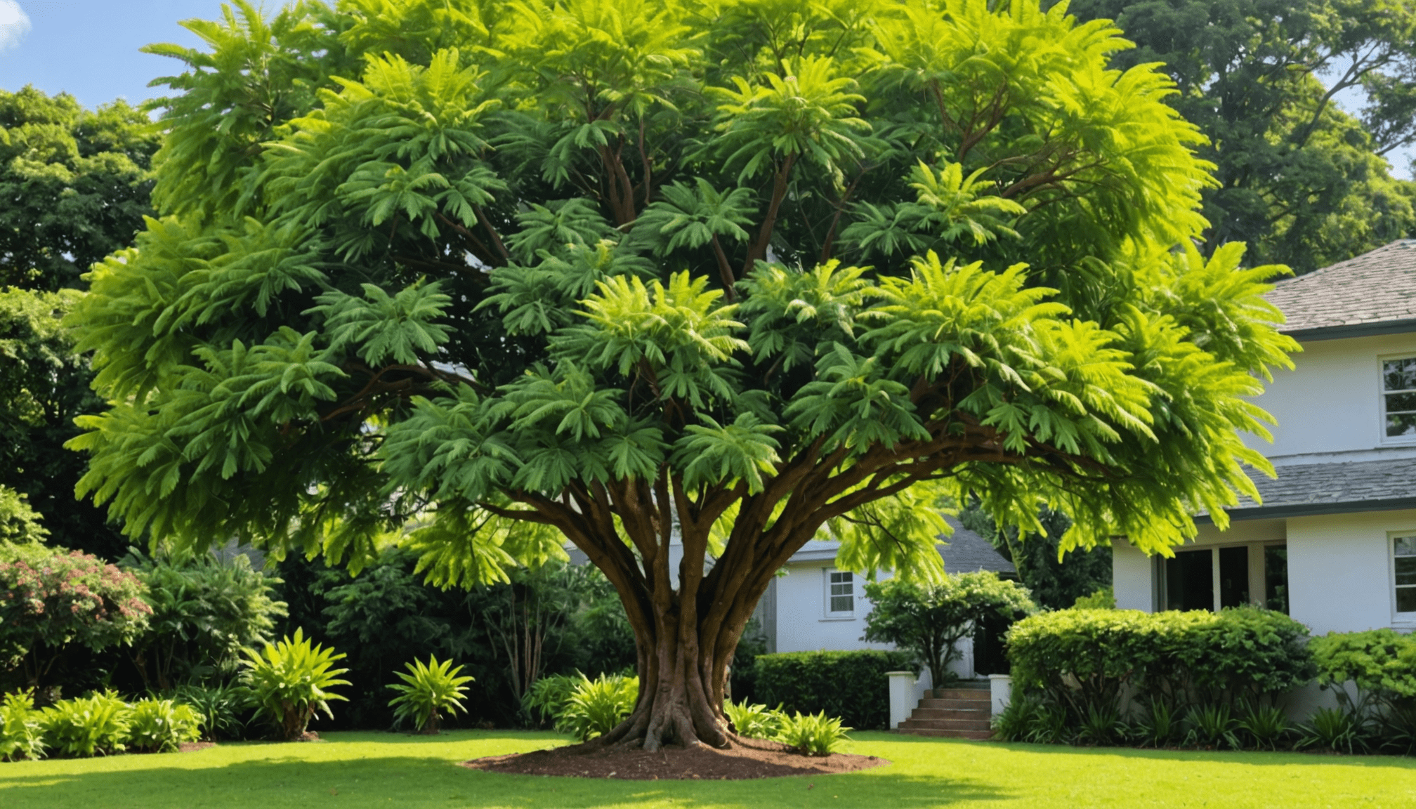 découvrez la distance idéale pour planter un albizia près de votre maison et assurer un jardin luxuriant et harmonieux tout en préservant votre habitat.