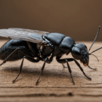 apprenez à identifier ce petit insecte noir que vous avez trouvé chez vous et découvrez son origine.