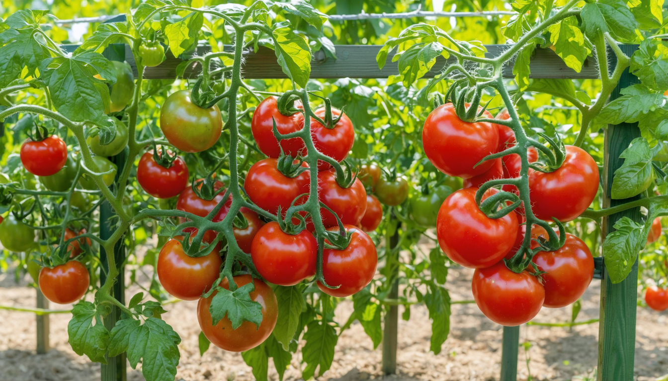 découvrez nos astuces infaillibles pour réussir une récolte abondante de tomates dans votre jardin. suivez ces conseils pratiques pour obtenir des plants de tomates sains et productifs tout au long de la saison !