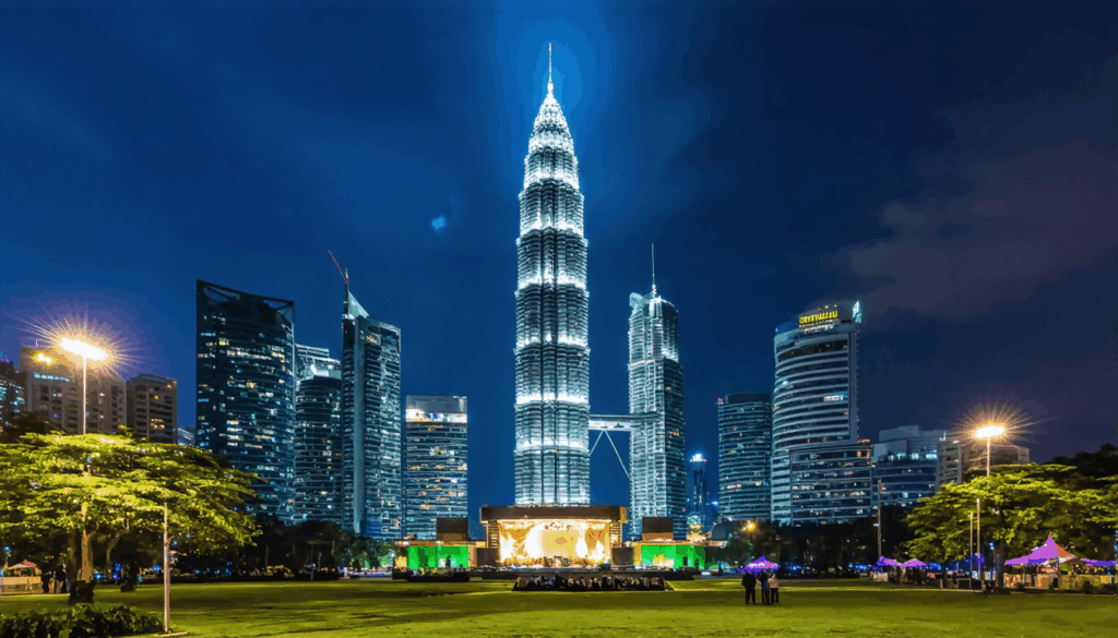 découvrez les tours petronas, symbole emblématique de kuala lumpur, véritable chef-d'œuvre d'architecture moderne et d'ingénierie innovante. plongez dans l'histoire, la conception et les secrets de ces gratte-ciel impressionnants.