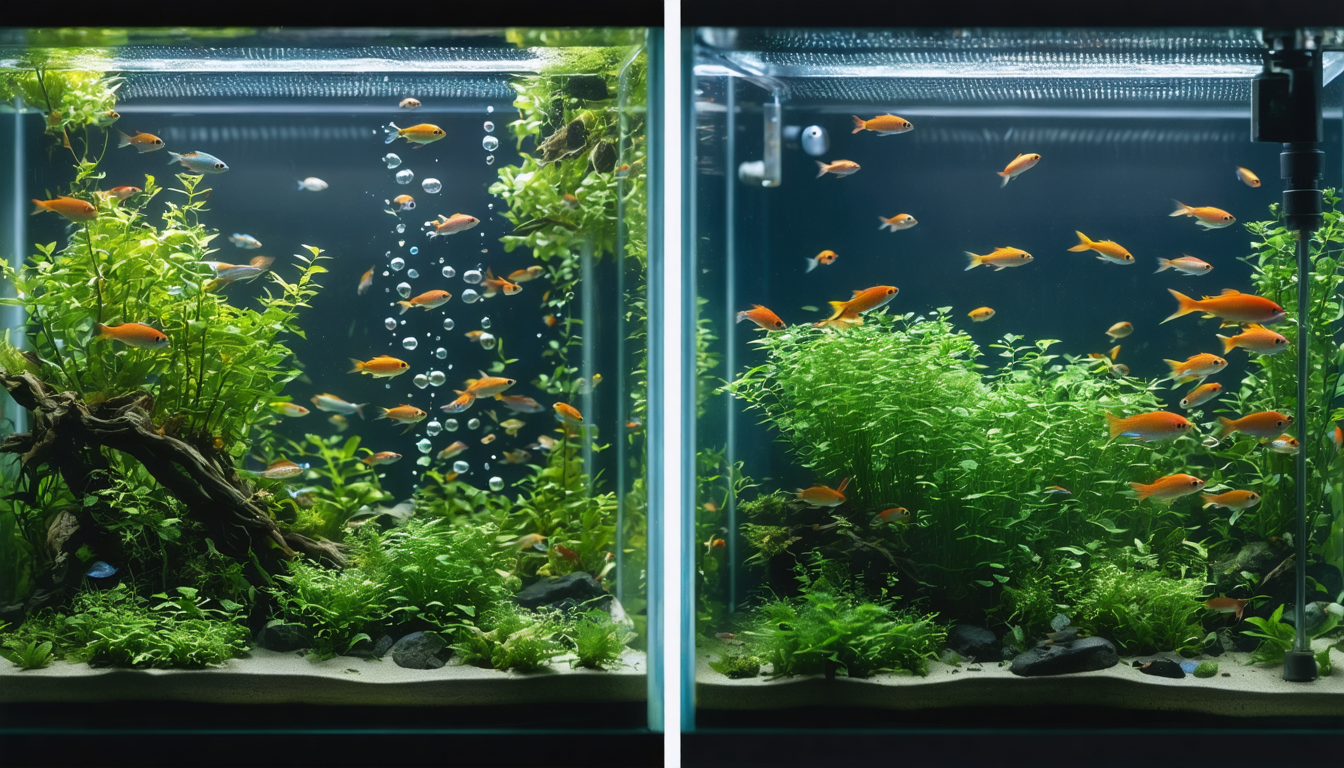 découvrez combien de temps un aquarium peut fonctionner sans système de pompe et quels sont les risques pour la santé de vos poissons. conseils et astuces pour maintenir un aquarium sans équipement électrique.