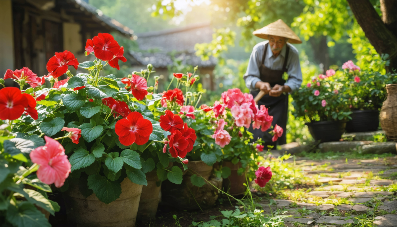 découvrez des astuces ancestrales efficaces pour faire fleurir des géraniums magnifiques, en profitant de conseils naturels et de techniques transmises de génération en génération.