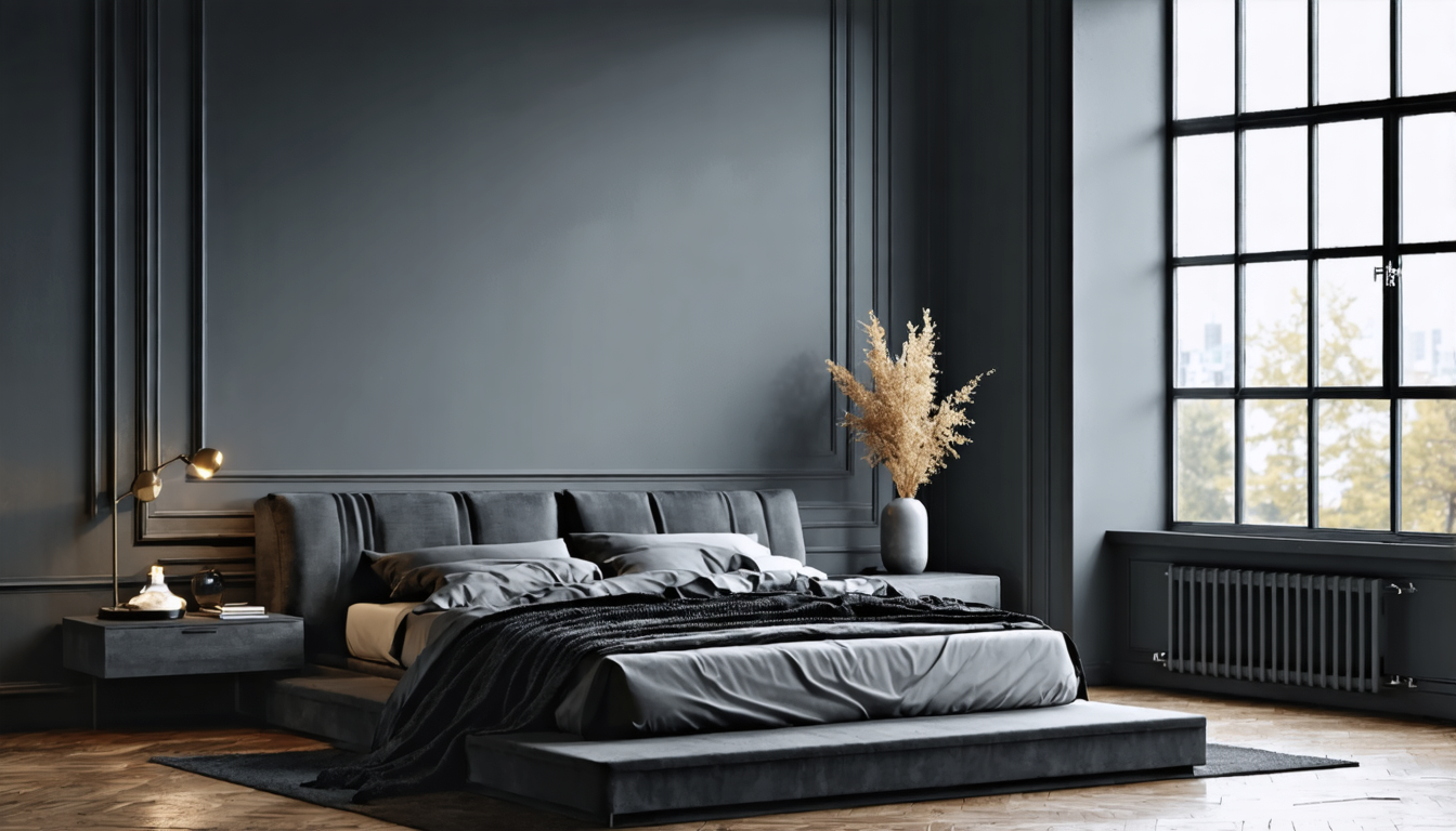 découvrez nos conseils pratiques pour sélectionner le mur parfait à peindre en couleur foncée dans votre chambre et créer une ambiance élégante et harmonieuse.