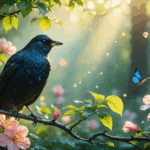 découvrez le symbolisme et les interprétations spirituelles du merle dans votre jardin : significations, messages et présages liés à cet oiseau fascinant pour enrichir votre connexion à la nature.