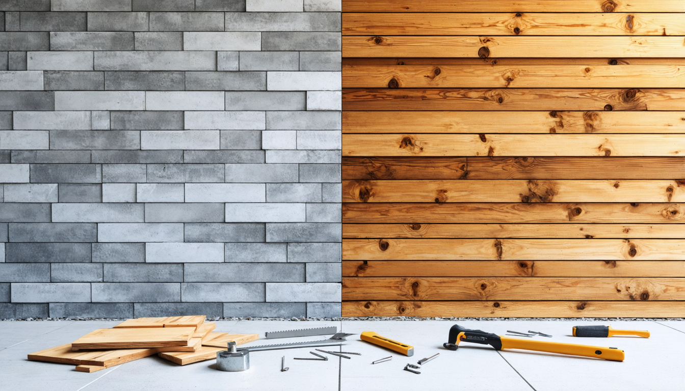 découvrez comment sublimer un mur en parpaing extérieur en le recouvrant de bois pour un rendu esthétique et chaleureux. conseils, étapes et astuces pour réussir votre habillage bois extérieur.