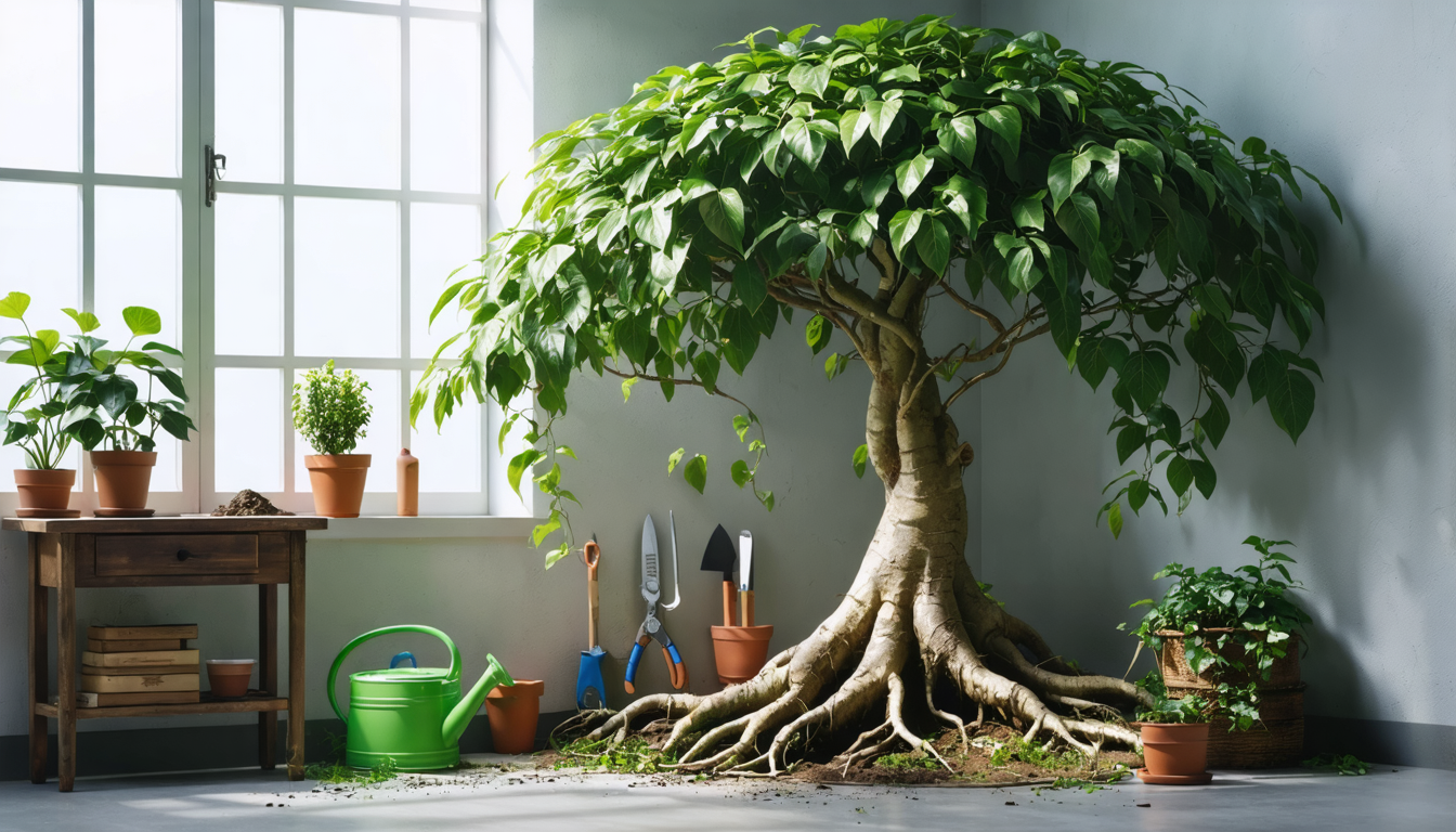 découvrez comment entretenir un ficus ginseng : arrosage, taille, exposition et conseils pratiques. suivez notre guide ultime pour garder votre plante en pleine santé toute l'année !