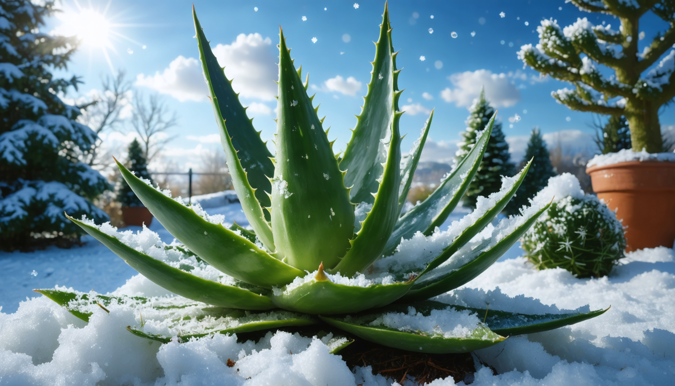 découvrez si l'aloe vera peut survivre à l'extérieur pendant l'hiver, les précautions à prendre et les meilleures astuces pour protéger cette plante contre le froid.