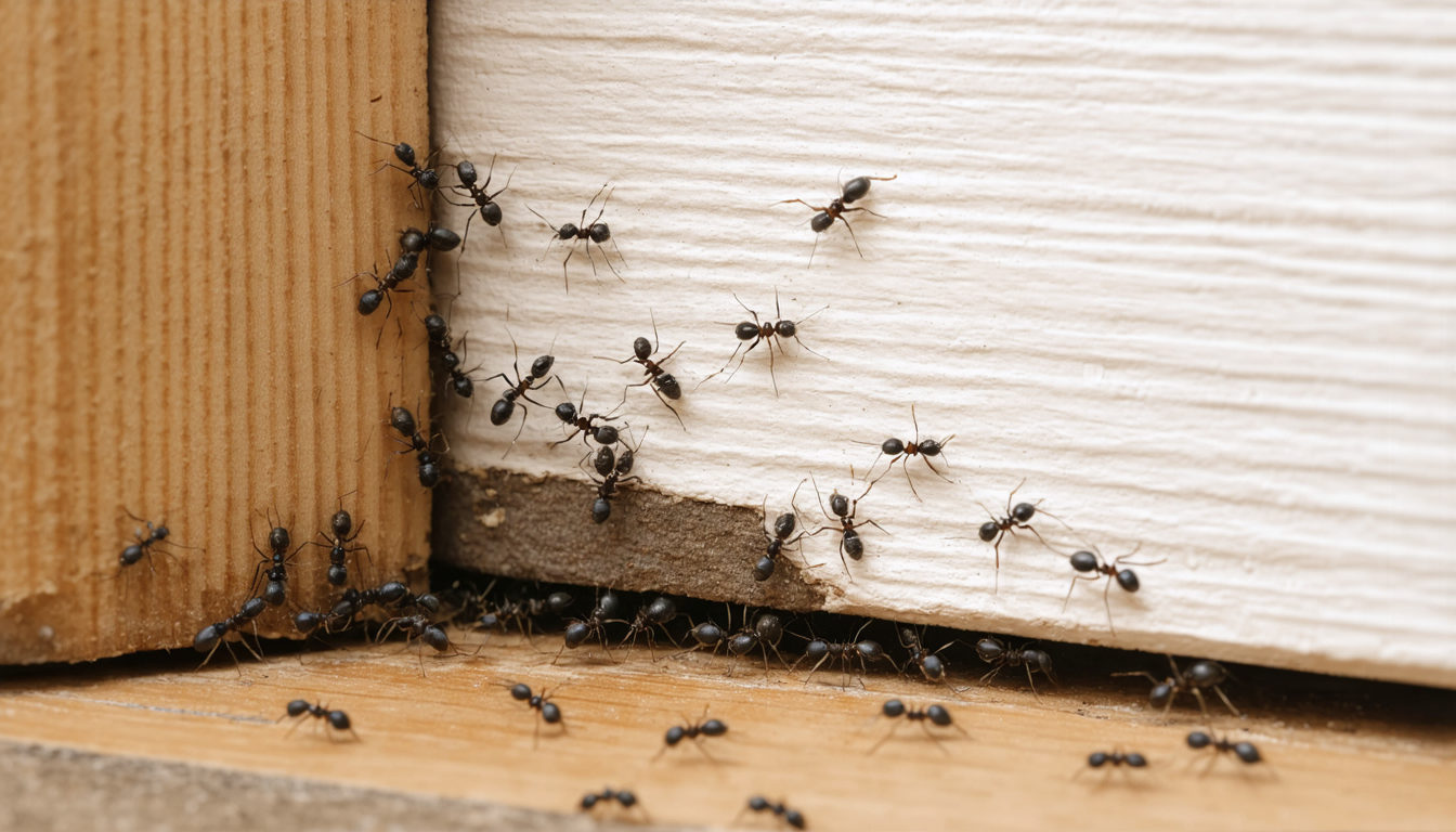 découvrez la signification symbolique de l’invasion des fourmis noires dans votre maison, ainsi que les messages cachés que ces petites créatures pourraient apporter selon les traditions et croyances.