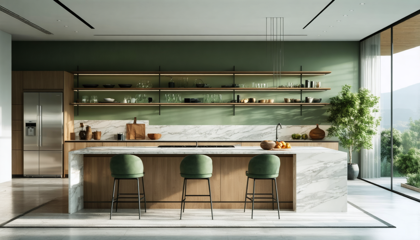 découvrez nos conseils pour choisir le mur idéal à peindre en couleur dans votre cuisine et donner du style à votre espace tout en créant une ambiance agréable et harmonieuse.