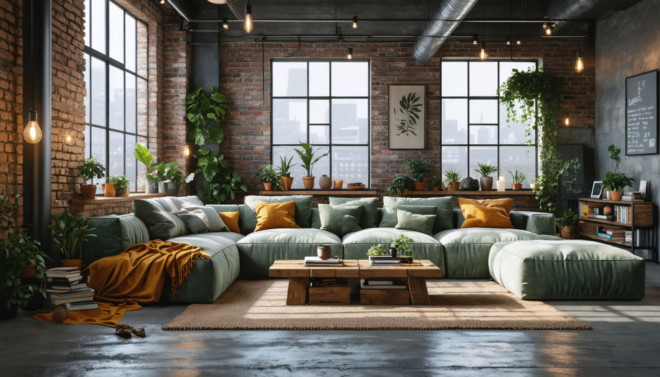 découvrez comment allier le confort chaleureux et le style industriel dans votre salon. inspirez-vous de nos conseils déco pour créer un espace cocooning, tendance et accueillant, à la fois moderne et convivial.