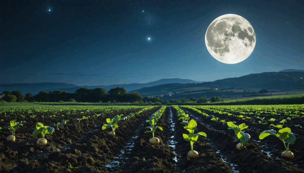 découvrez comment la position de la lune influence la plantation des pommes de terre. apprenez les meilleures périodes pour planter et réussir votre récolte grâce aux conseils du calendrier lunaire.