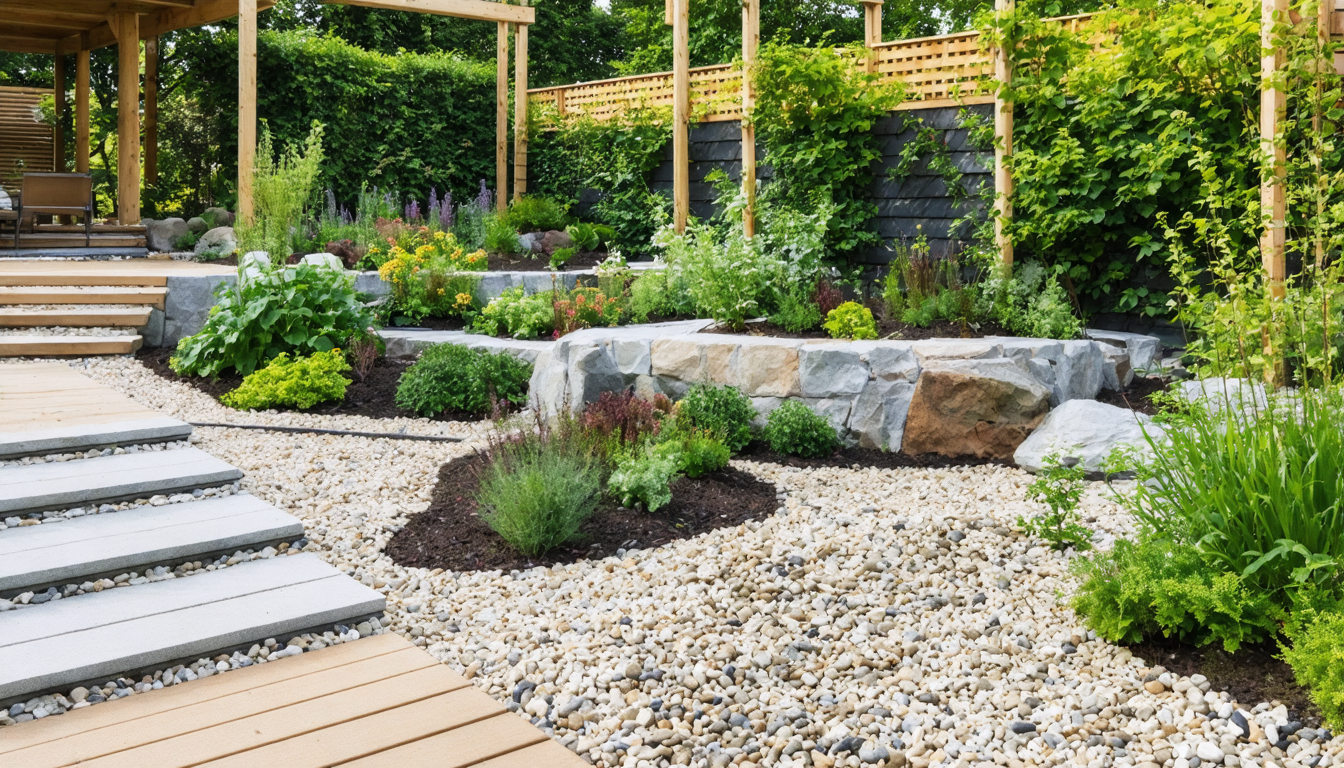 découvrez comment transformer facilement votre jardin en remplaçant le gazon par du gravier. avantages, étapes, conseils et idées d’aménagement pour un extérieur moderne, économique et facile d’entretien !