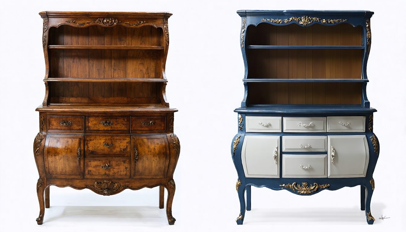 découvrez comment donner une seconde vie à vos meubles anciens grâce à notre guide pratique. transformez facilement une pièce classique en un design moderne et tendance avec des astuces simples et inspirantes.