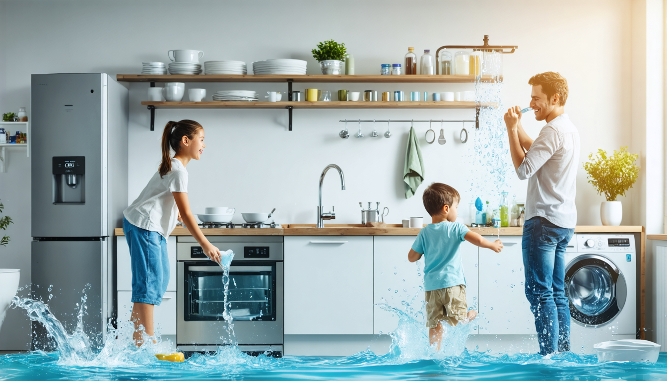 découvrez combien d'eau consomme en moyenne un foyer familial de 4 personnes, les facteurs qui influencent cette consommation et des conseils pour économiser l'eau au quotidien.