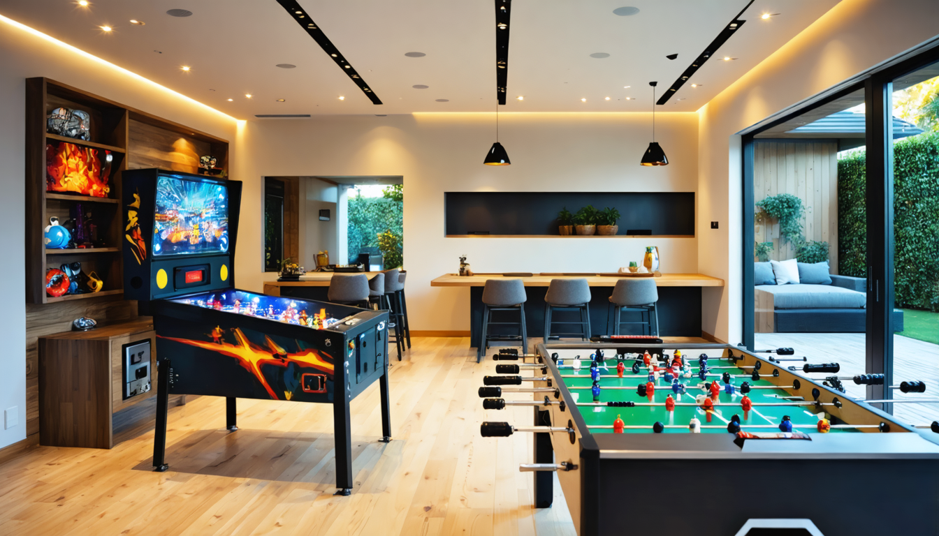 découvrez comment transformer votre maison en un véritable havre de paix avec le flipper et le babyfoot. offrez à votre famille des moments de plaisir, de partage et de convivialité grâce à ces jeux iconiques !