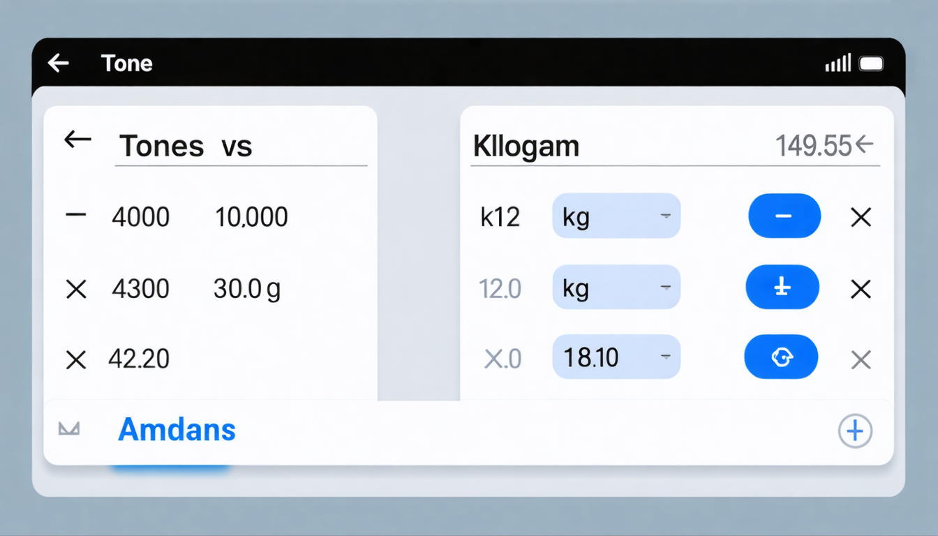 découvrez comment convertir facilement les tonnes en kilogrammes avec notre guide pratique et complet. astuces, formules et exemples pour maîtriser toutes les conversions !