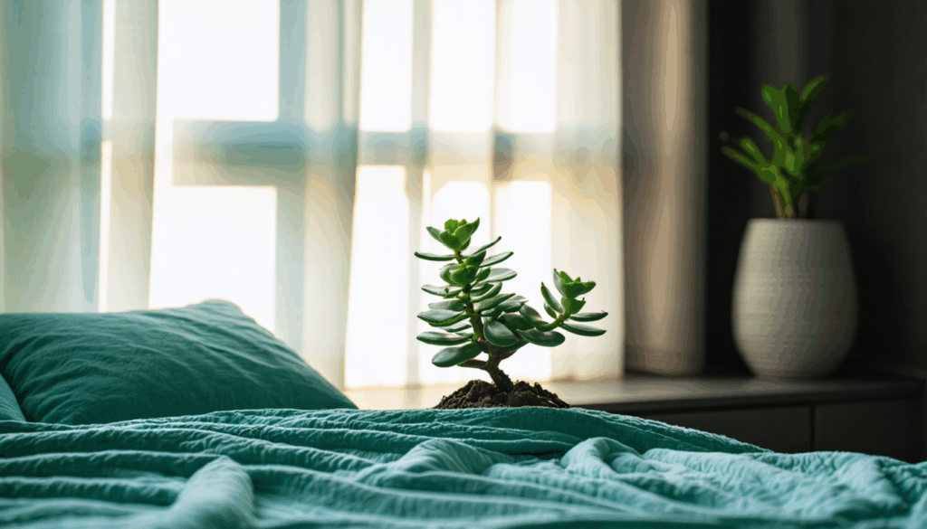 découvrez comment l'arbre de jade, reconnu pour ses propriétés apaisantes, peut transformer l'ambiance de votre chambre. apprenez les bienfaits de cette plante et pourquoi elle favorise détente et harmonie dans votre espace de repos.