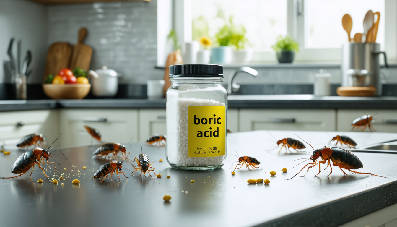 découvrez comment l'acide borique agit efficacement et naturellement pour éliminer les cafards de votre maison. conseils d'utilisation, avantages et précautions pour un intérieur sain et sans nuisibles.
