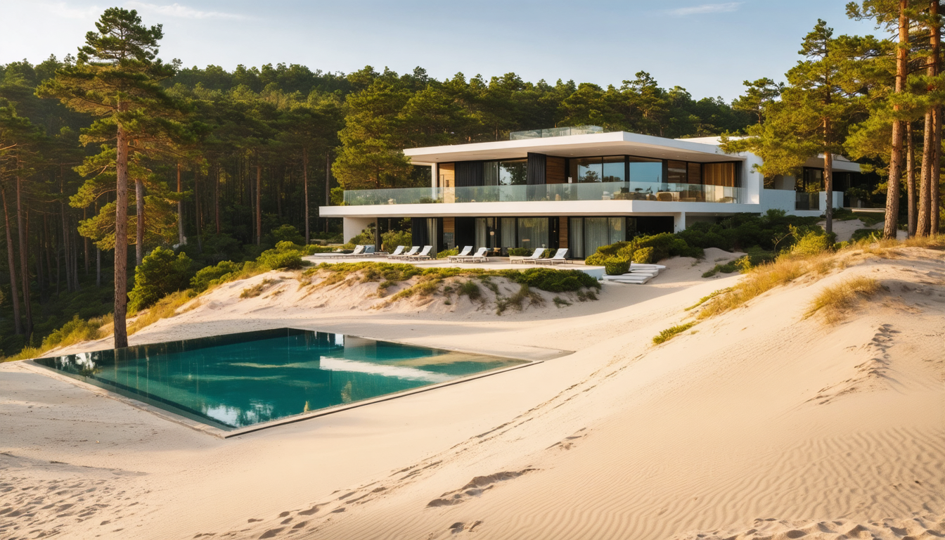 découvrez une villa d’exception à comporta, où luxe, confort et élégance se rencontrent pour un séjour inoubliable au cœur du portugal. détente, nature et raffinement vous attendent dans ce cadre idyllique.