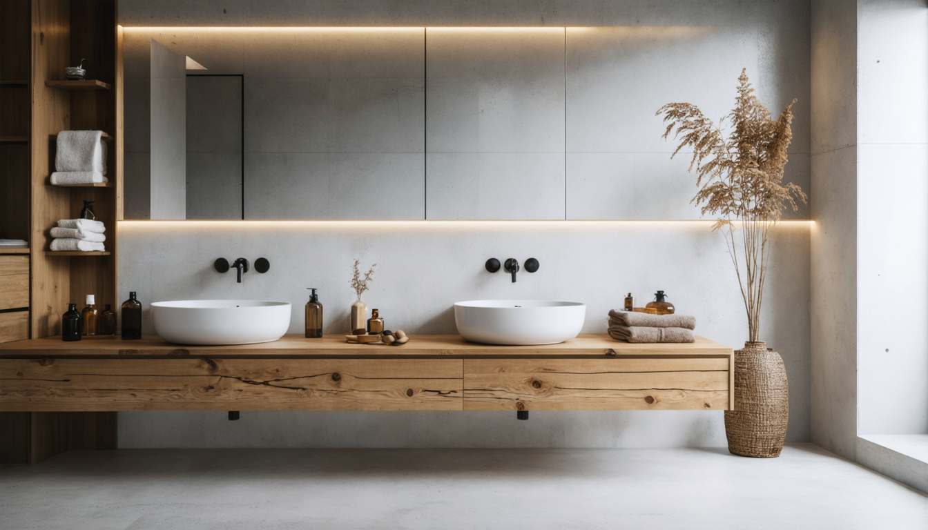 découvrez comment moderniser votre salle de bain en 2025 avec des meubles tendance alliant style, fonctionnalité et élégance. inspirez-vous des dernières nouveautés pour créer un espace à la fois pratique et design.