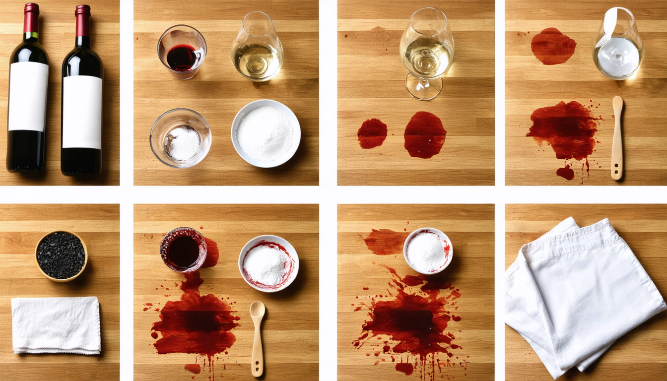 découvrez 10 méthodes éprouvées pour éliminer facilement les taches de vin rouge sur vos tissus et surfaces. astuces simples, rapides et accessibles pour préserver votre linge et votre maison !