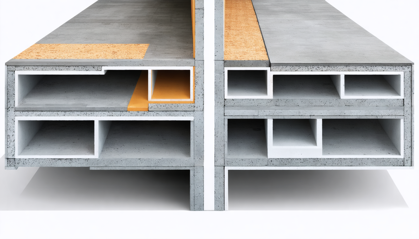 découvrez les avantages et les inconvénients du plancher hourdis : solidité, isolation, facilité d’installation, mais aussi limites et points de vigilance pour vos projets de construction.