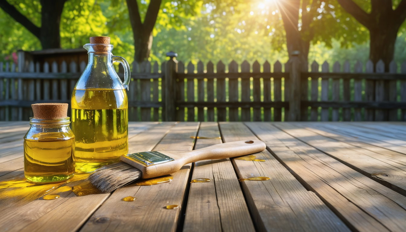 découvrez comment mélanger l'huile de lin et l'essence de térébenthine pour protéger efficacement votre bois extérieur. suivez nos conseils pratiques pour un résultat durable et naturel.