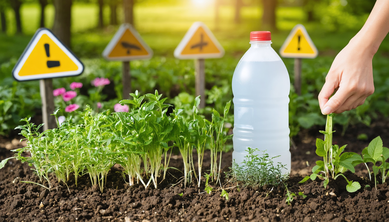 découvrez pourquoi l'utilisation du vinaigre blanc comme désherbant est désormais interdite, les risques associés et les alternatives écologiques à connaître pour le jardinage.