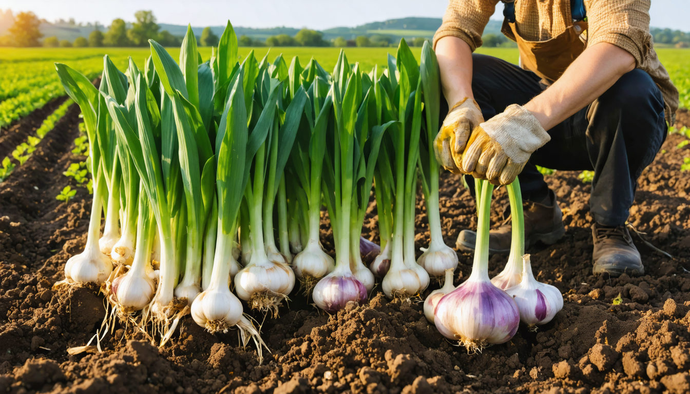 découvrez quand récolter l'ail semé au printemps pour obtenir des bulbes savoureux et bien formés. conseils pratiques pour une récolte optimale et une conservation réussie.