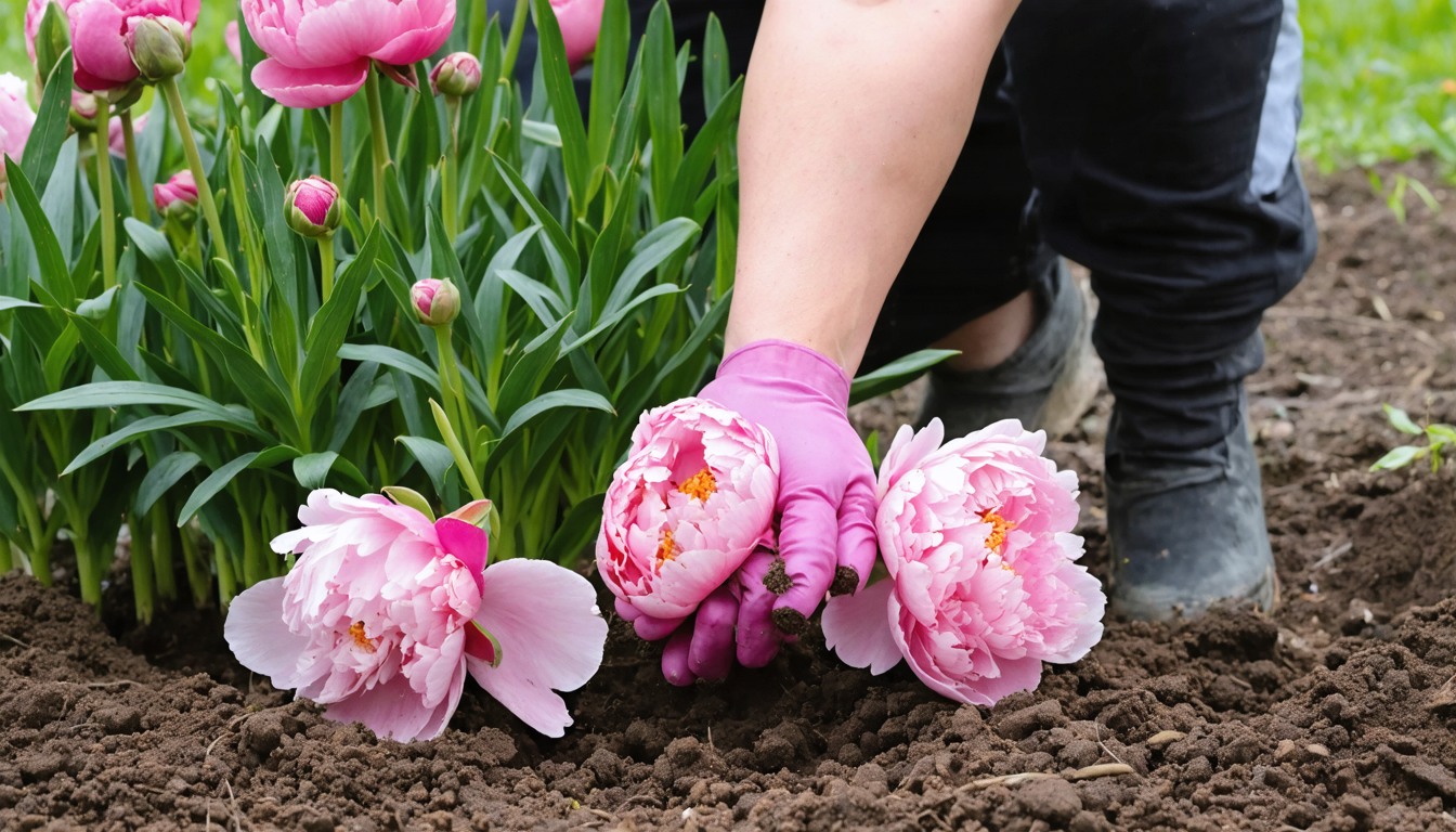 découvrez nos conseils étape par étape pour déterrer et replanter une pivoine sans stress. apprenez les meilleures pratiques pour réussir cette opération et offrir une nouvelle vie à vos pivoines.