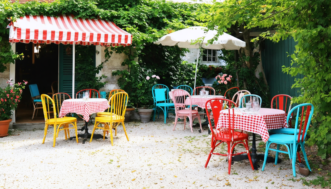 découvrez comment créer une ambiance guinguette chaleureuse avec nos inspirations de décoration : mobilier convivial, éclairage festif et accessoires authentiques pour transformer votre espace en lieu de fête plein de charme.