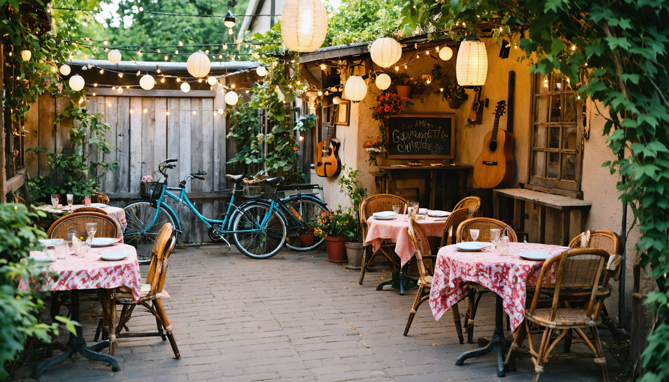 découvrez comment recréer une ambiance guinguette conviviale chez vous grâce à nos inspirations pour un décor chaleureux : idées de mobilier, éclairage festif et accessoires incontournables pour des moments inoubliables entre amis ou en famille.