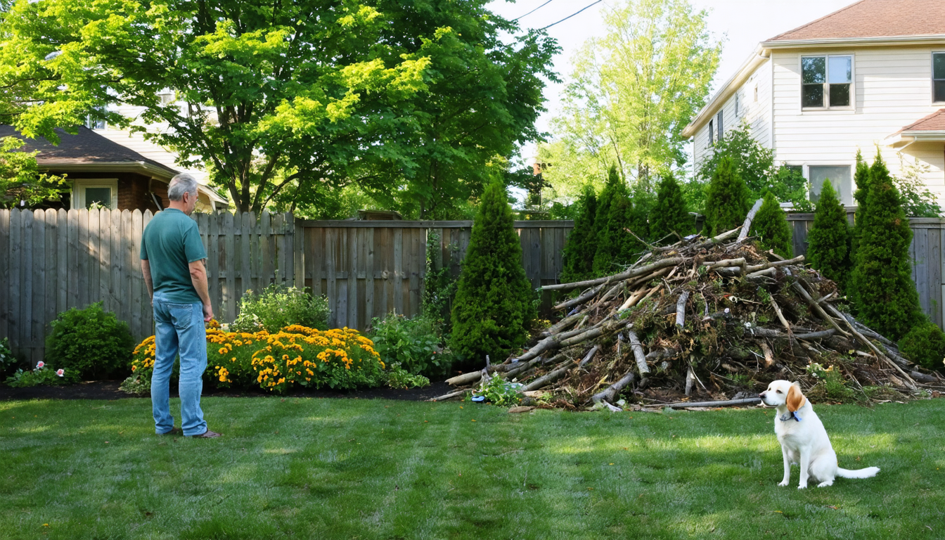 découvrez les solutions et démarches à suivre si votre voisin entasse ses déchets verts près de votre clôture. conseils pratiques pour préserver votre environnement et vos relations de voisinage.