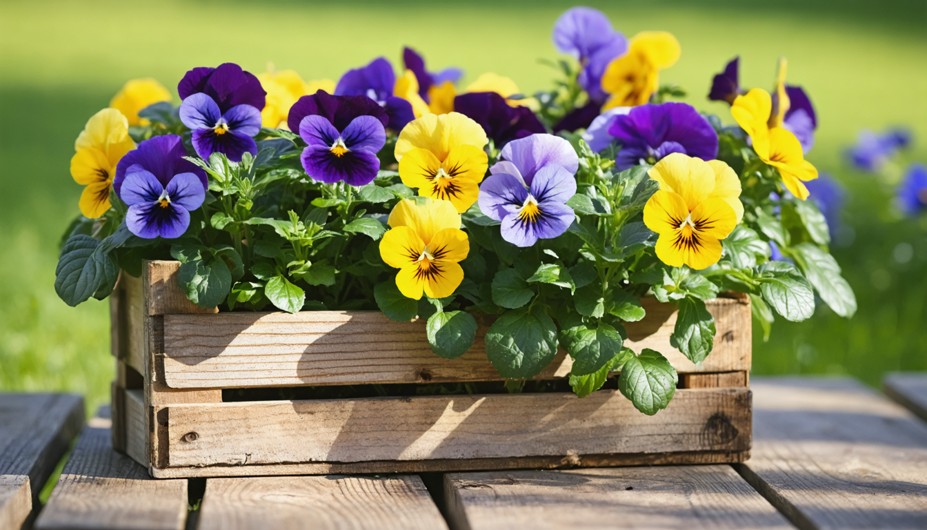 découvrez quelle taille de jardinière choisir pour planter et faire prospérer vos pensées, ainsi que nos conseils pour une floraison optimale.