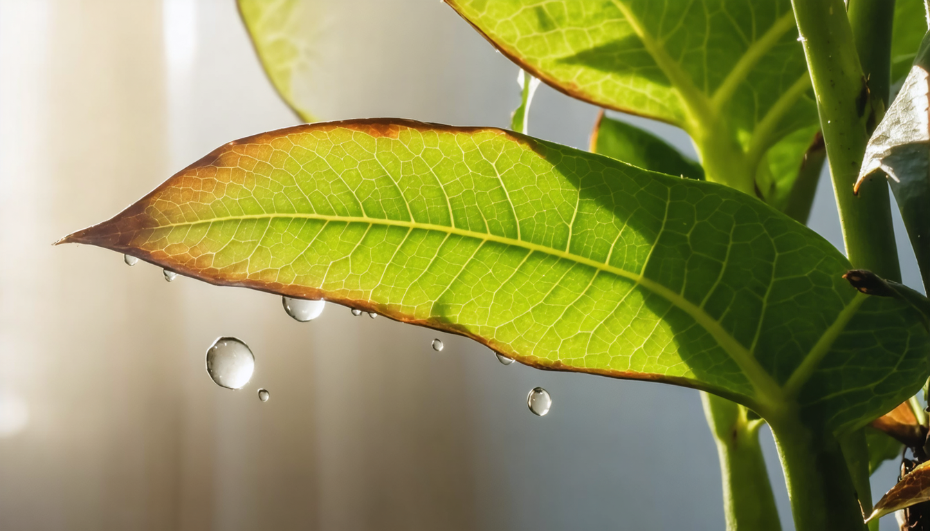 découvrez s'il est préférable de couper les extrémités brunes des feuilles de vos plantes d'intérieur et comment cette action peut influencer leur santé et leur croissance.