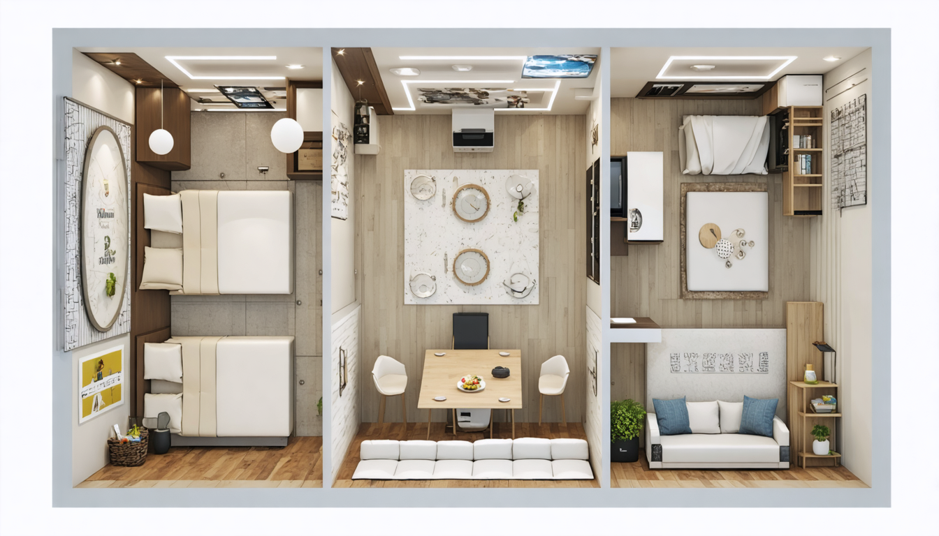 découvrez nos conseils pratiques pour optimiser l’espace d’un studio de 20 m² : idées d’aménagement fonctionnel, solutions gain de place et astuces pour vivre confortablement dans un petit appartement.