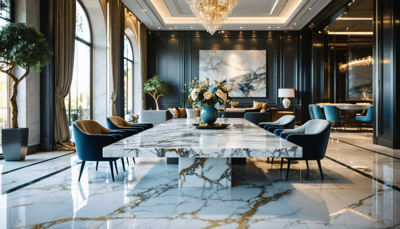 découvrez comment une table en marbre sur mesure peut transformer et sublimer votre intérieur grâce à son élégance, sa durabilité et sa personnalisation pour créer un espace unique et raffiné.