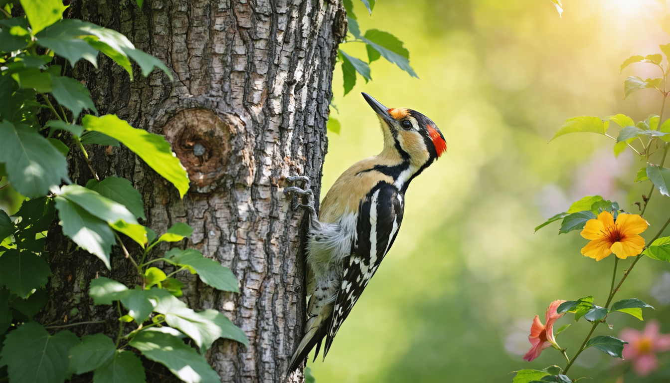 découvrez la signification de la visite du pivert dans votre jardin et les messages symboliques qu'il apporte selon les traditions et croyances.