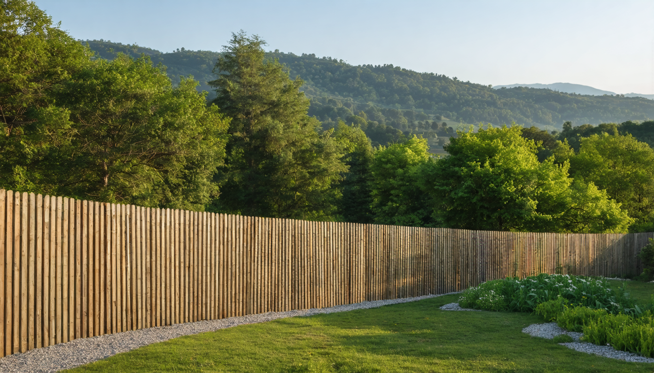 découvrez nos clôtures en bois à nantes, alliant élégance naturelle et durabilité pour sublimer et protéger votre jardin avec style.