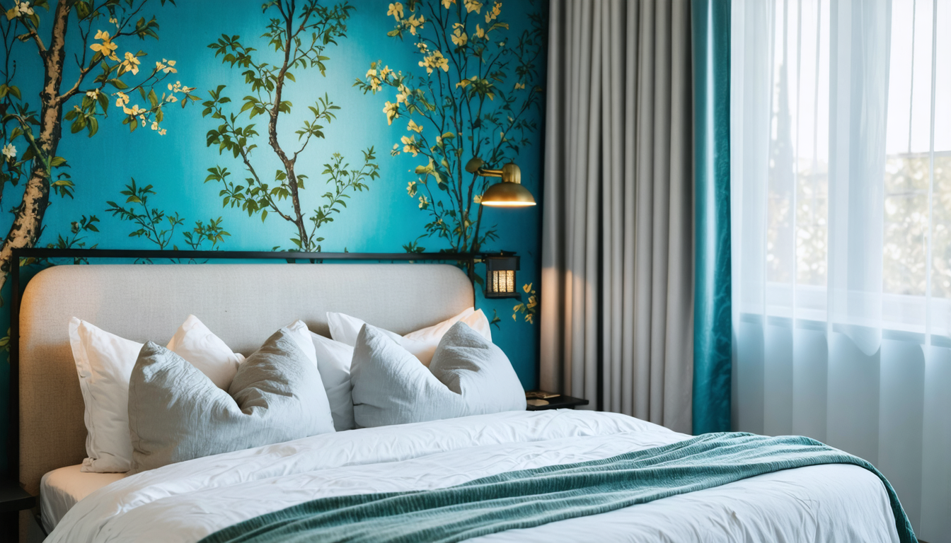 découvrez des astuces déco, des palettes de couleurs et des inspirations tendance pour sublimer votre chambre bleu canard et créer un espace élégant et apaisant.