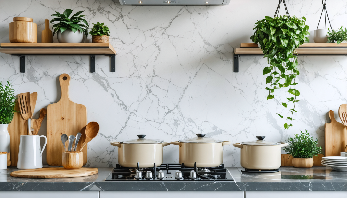 découvrez nos crédences de cuisine alliant protection optimale et design élégant pour sublimer vos murs avec style et fonctionnalité.