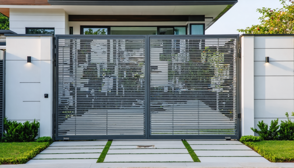découvrez nos portails contemporains alliant sécurité optimale, design moderne et technologies de pointe pour embellir et protéger votre domicile avec style.